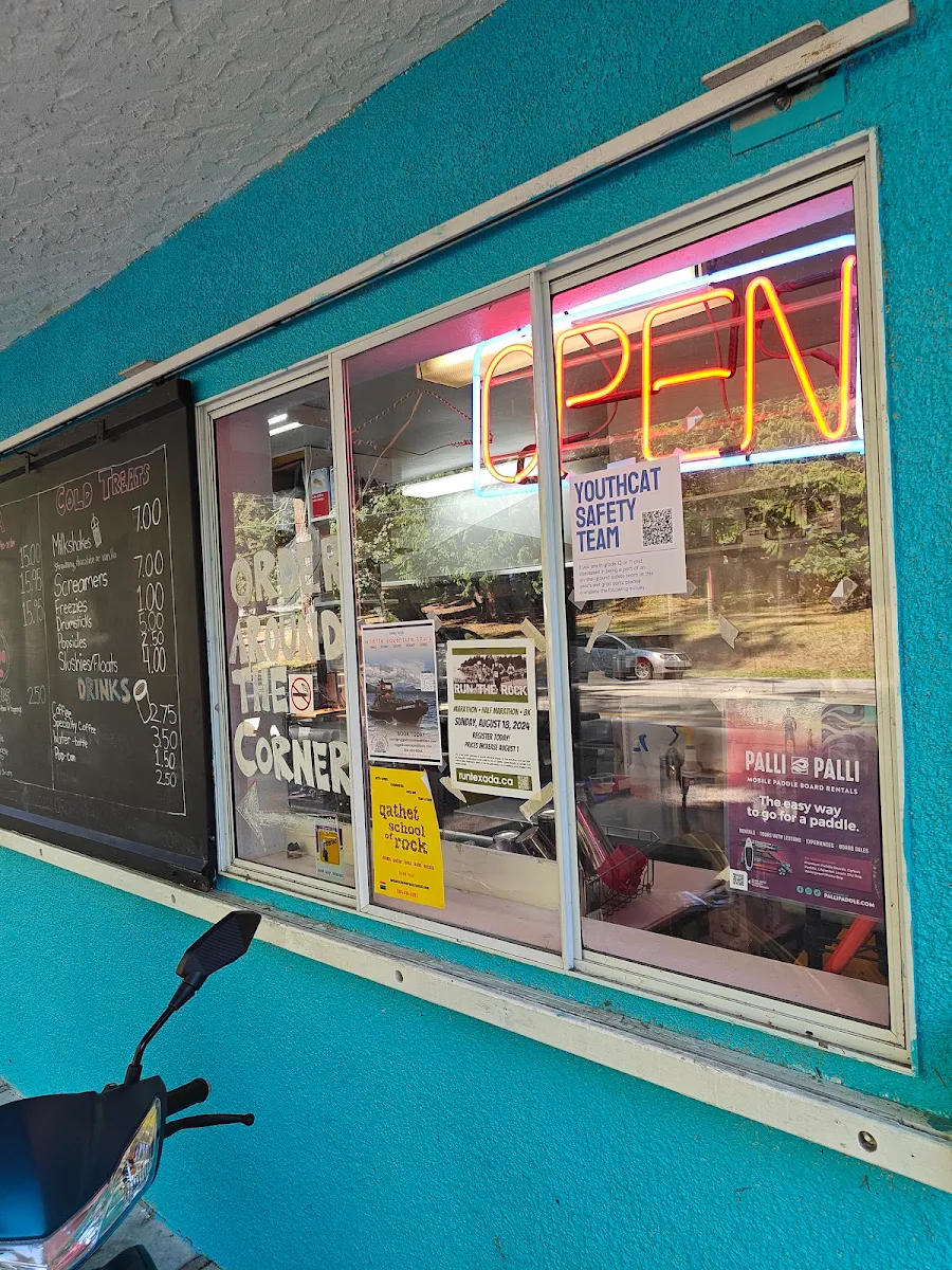 Menu, The Beach Hut