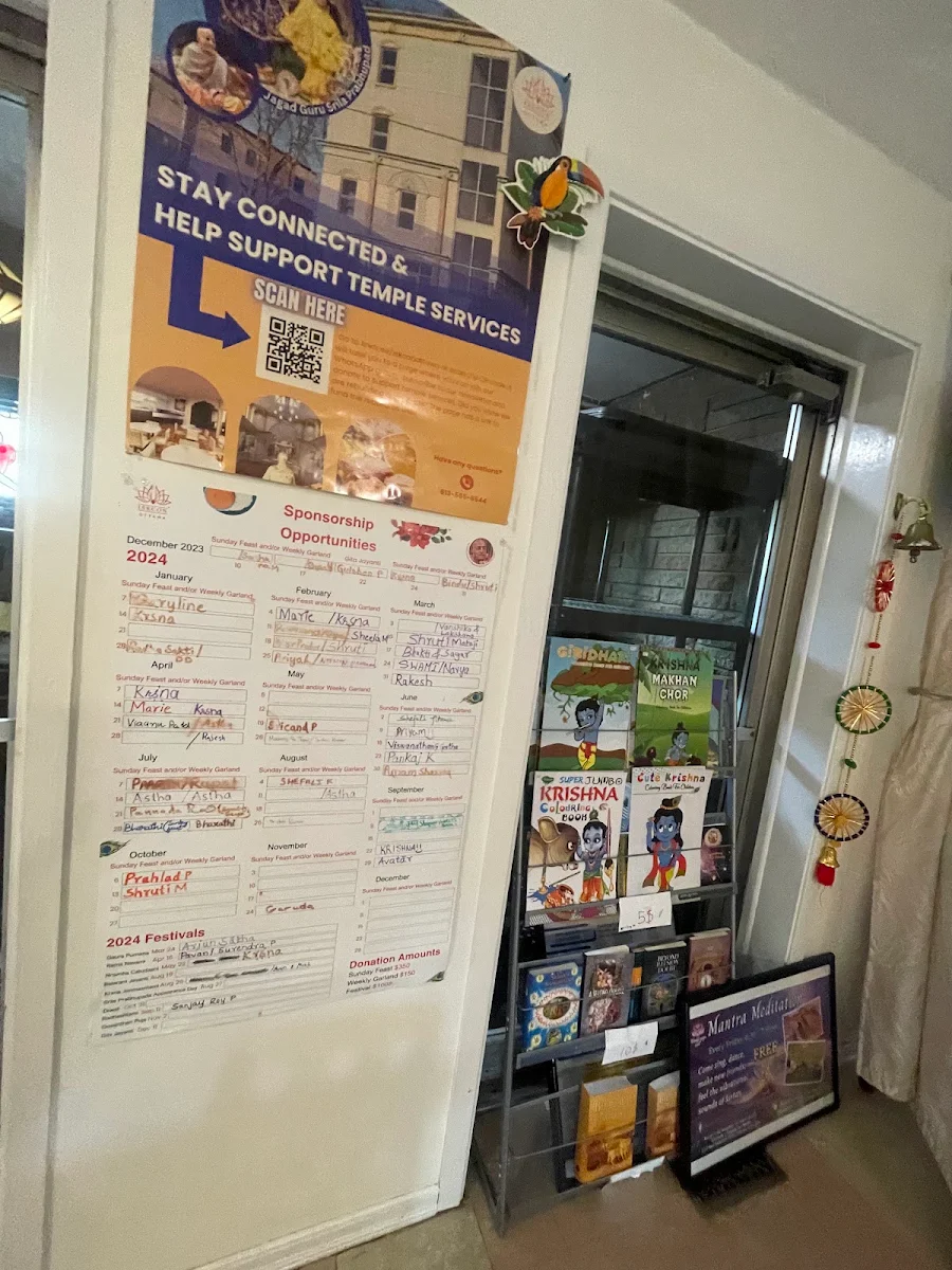 Menu, Govinda's
