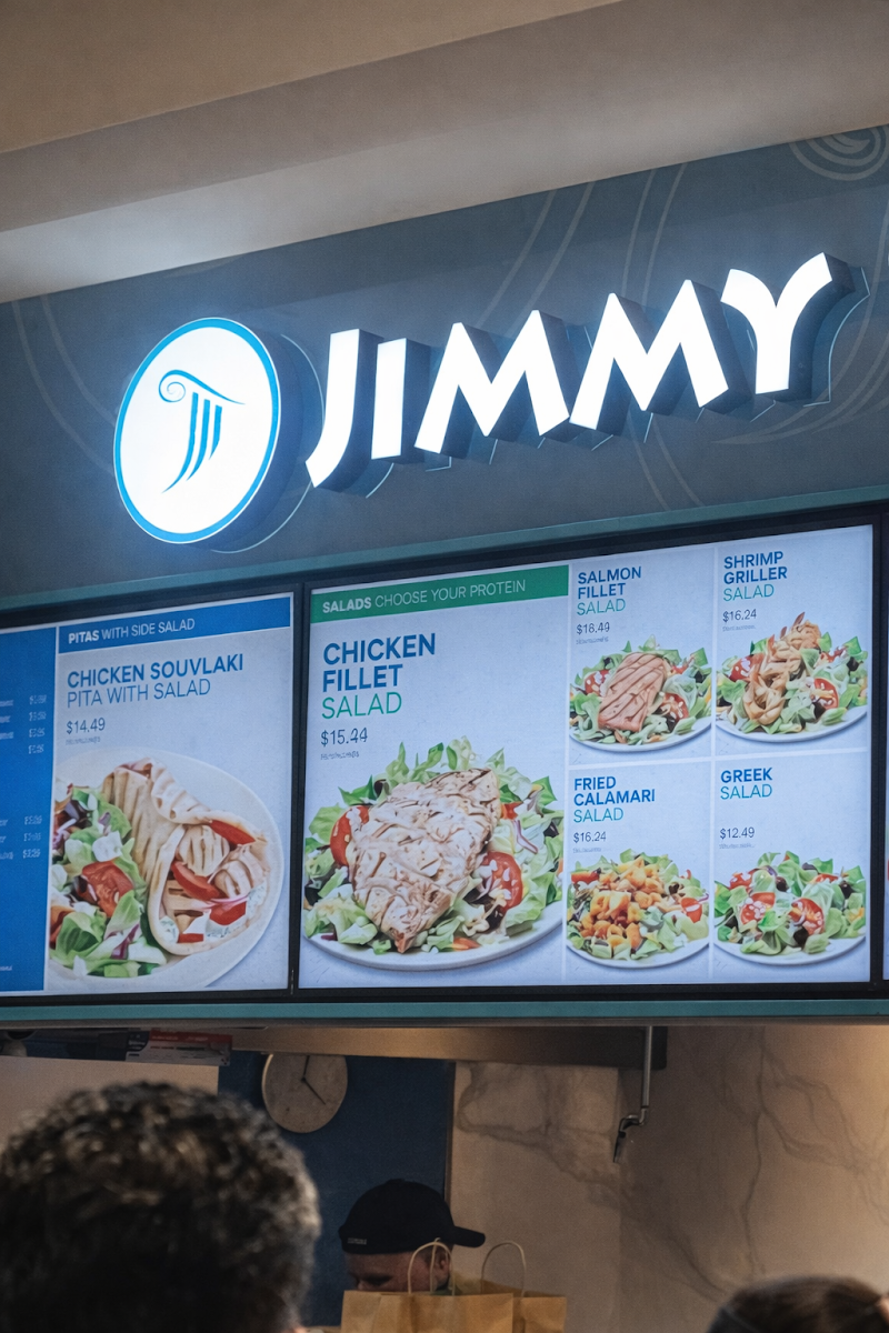 Menu, Jimmy The Greek