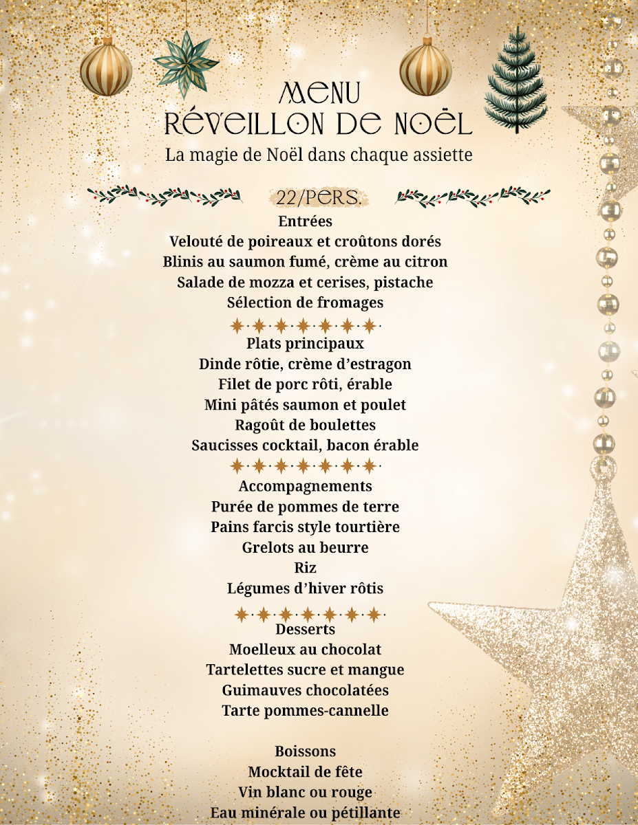 Menu, café & traiteur les p'tites douceurs