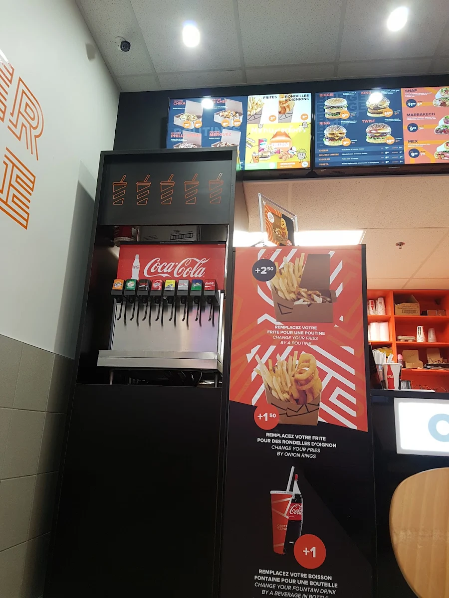 Menu, Bergham - Decarie VSL