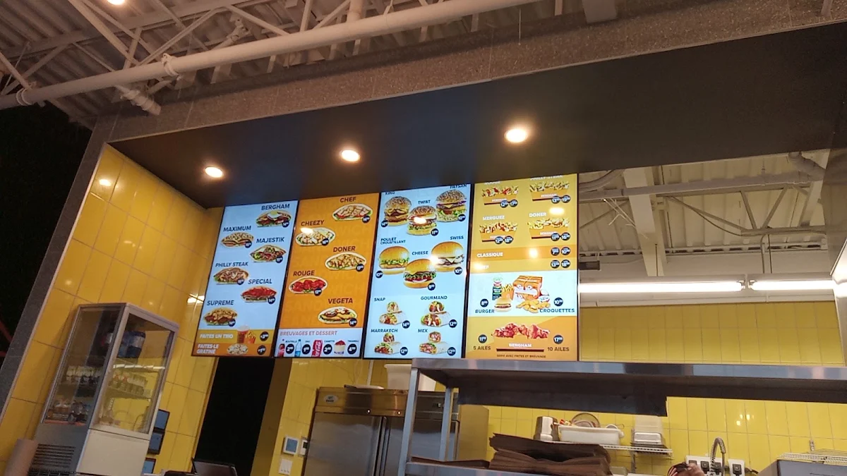 Menu, Bergham - Decarie VSL