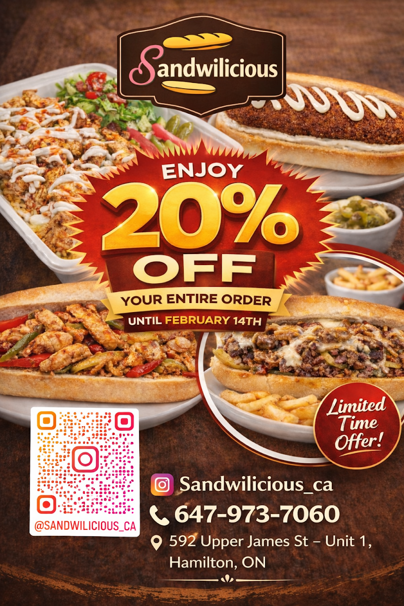 Menu, Sandwilicious - Halal | Sandwiches | Middle-Eastern | Breakfast | Kabab