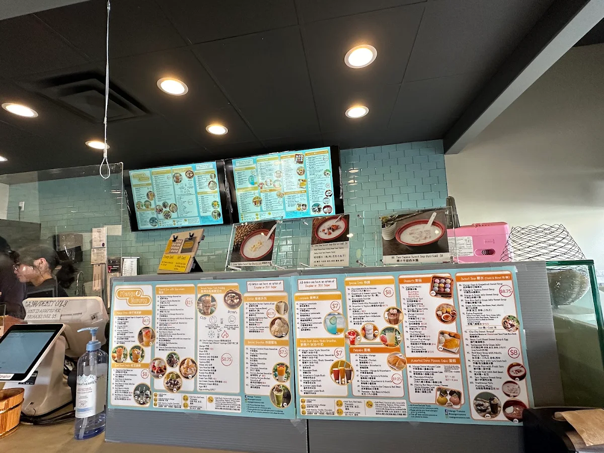 Menu, Mango Yummy
