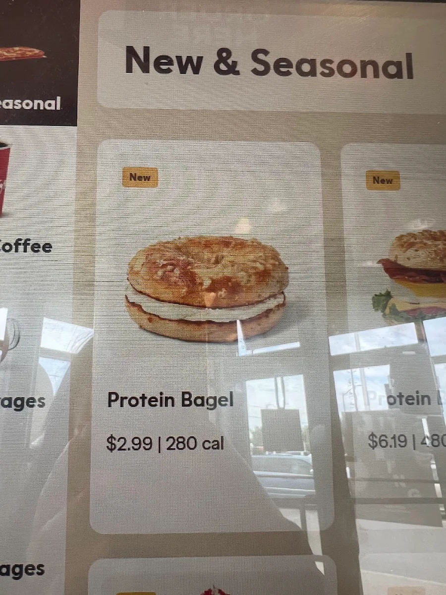 Menu, Tim Hortons