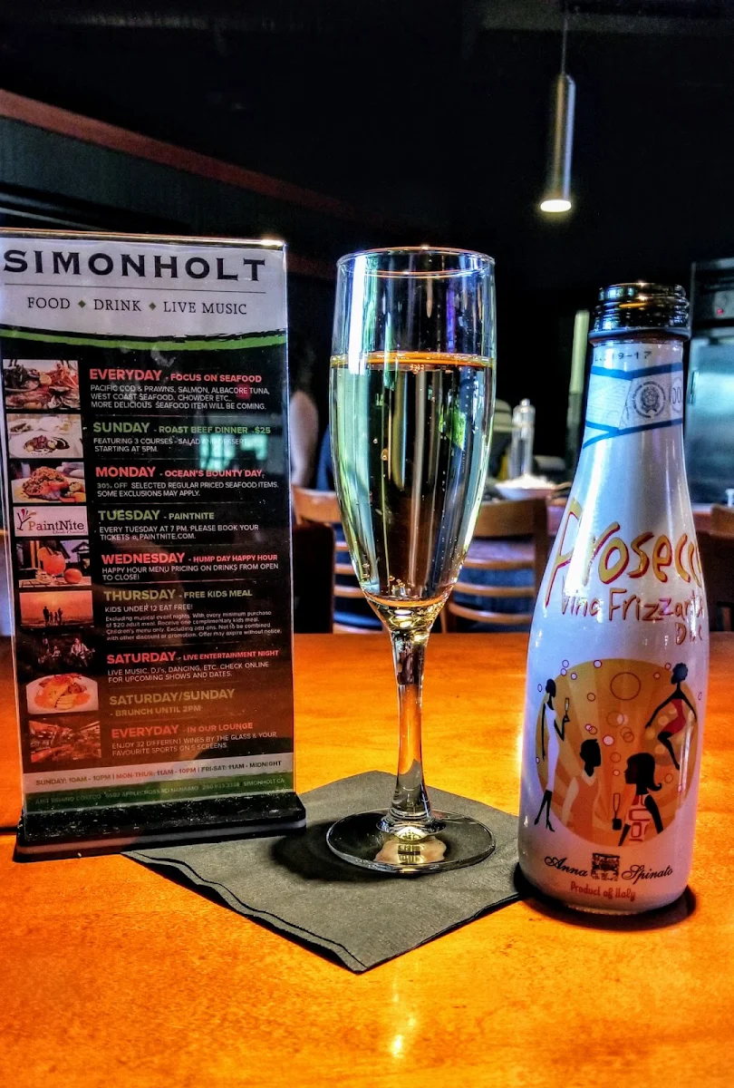 Menu, Simonholt Restaurant