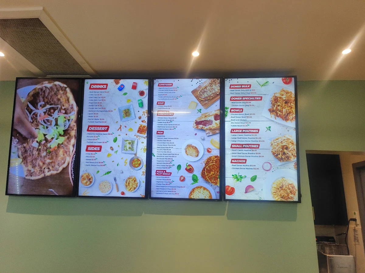 Menu, Sultan Ahmet Express Turkish Bistro (Dine-In/Take Out)