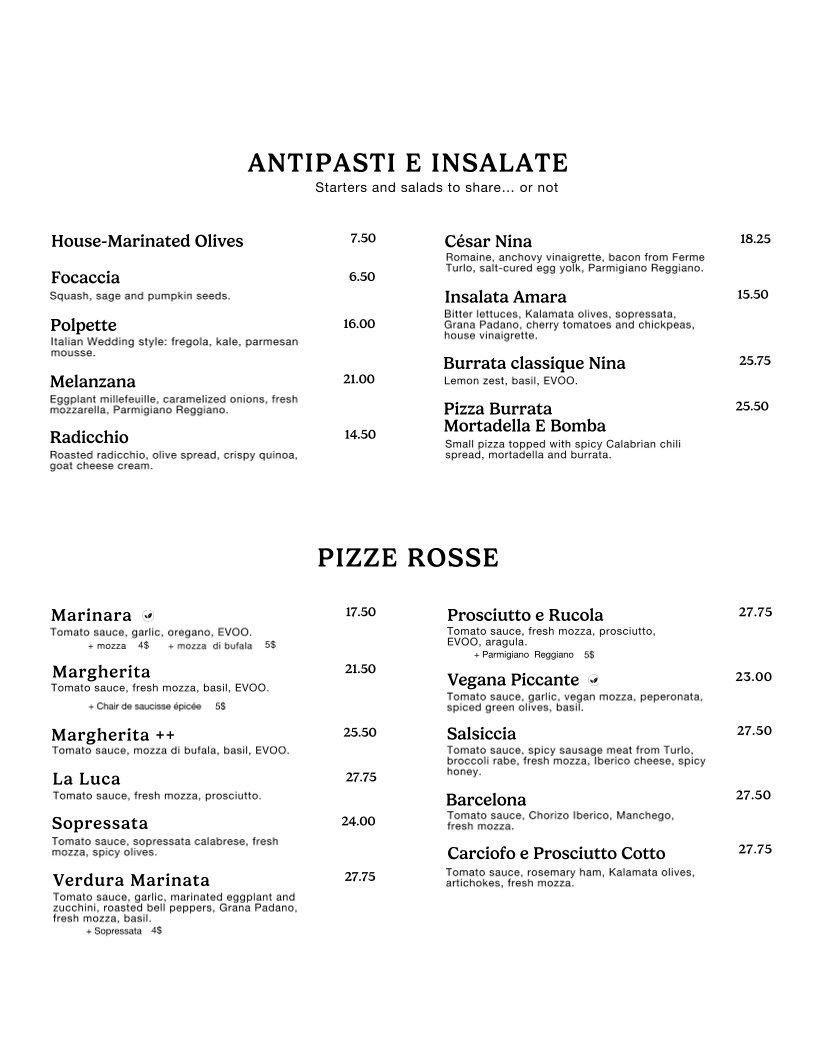 Menu photo 1
