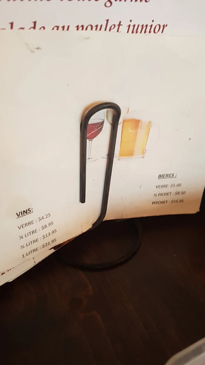 Menu, Restaurant Pizzarella