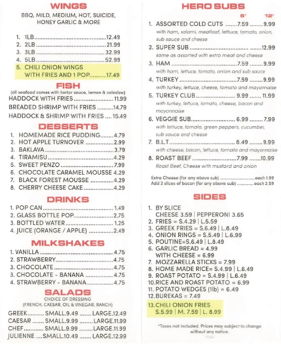 Menu photo 2