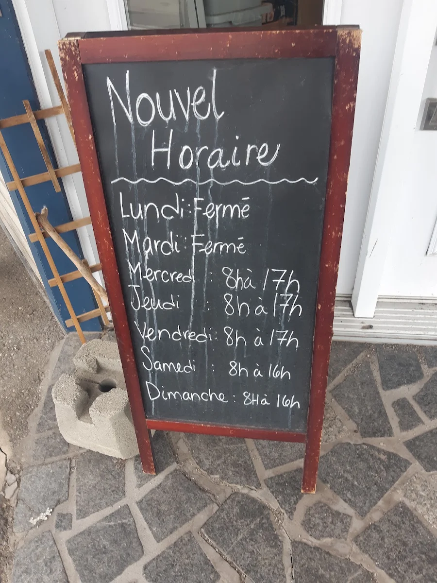 Menu, O'Ravito Café & Traiteur