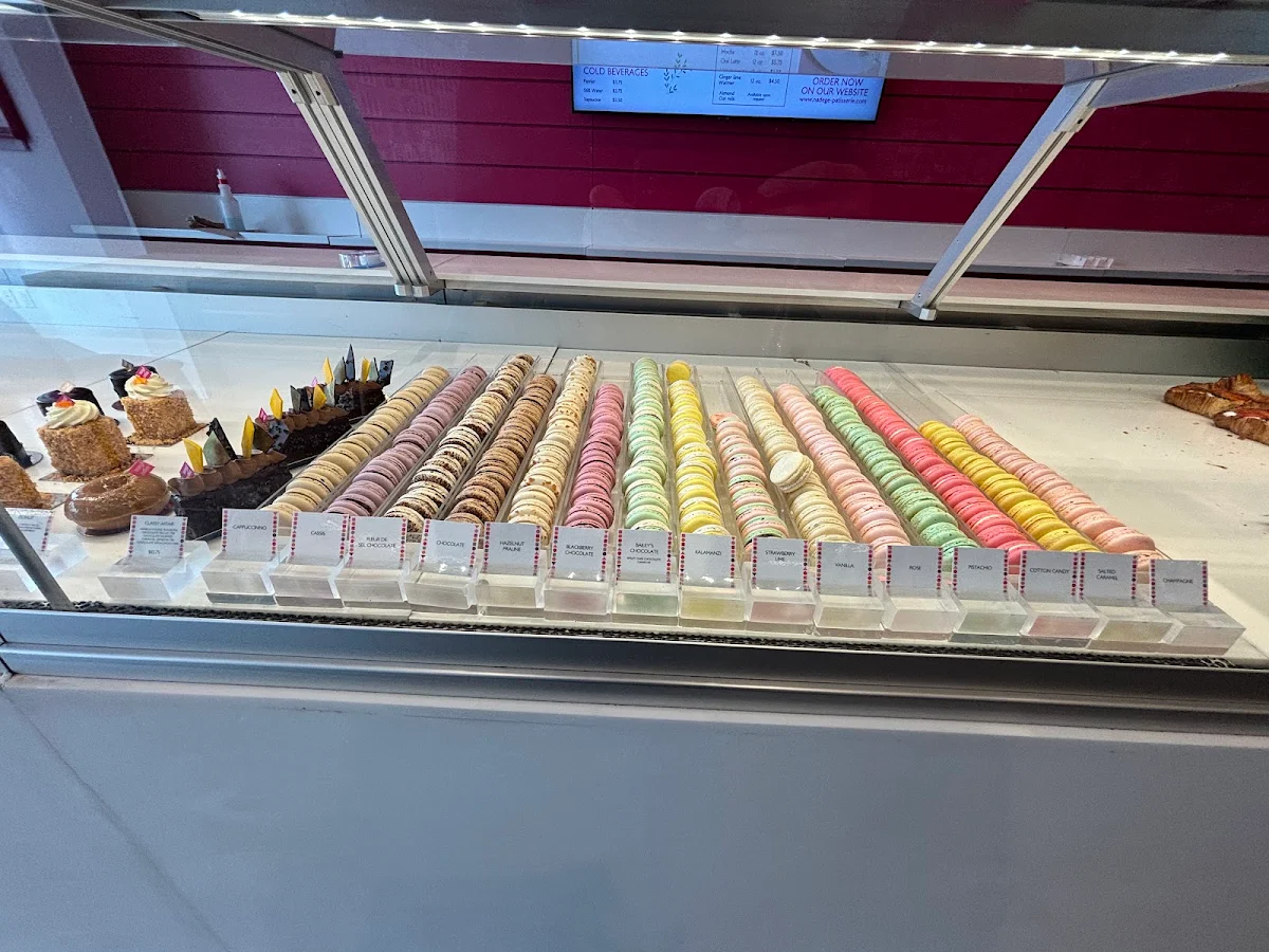 Menu, Nadège Patisserie