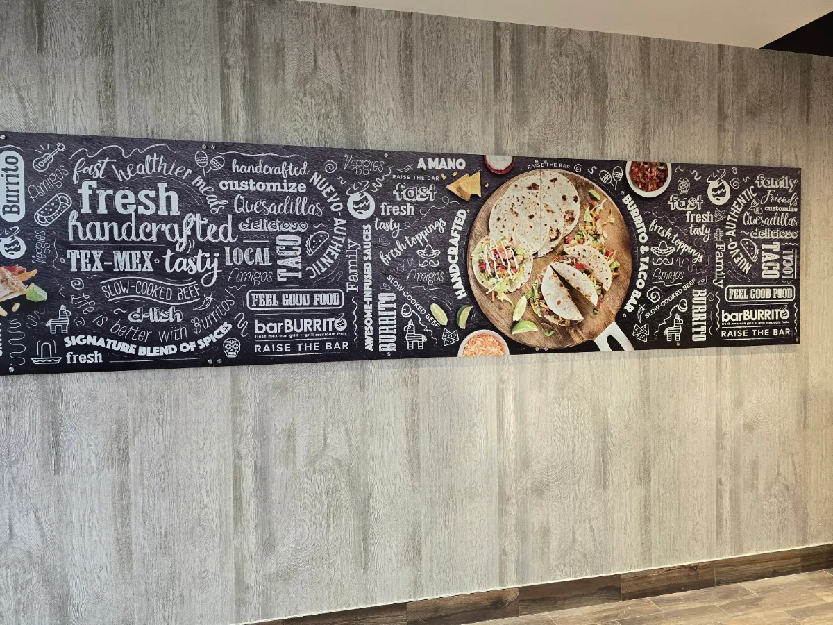 Menu, barBURRITO