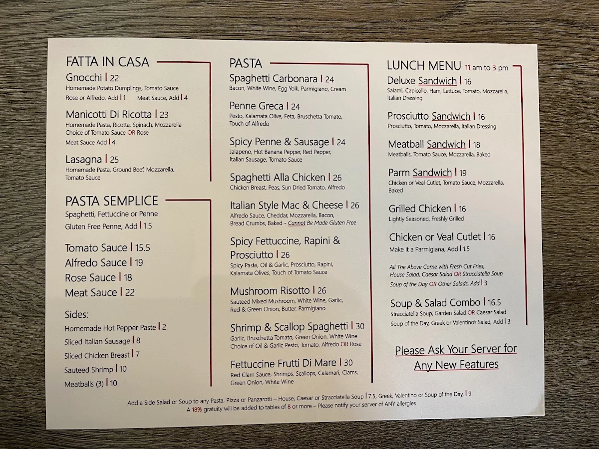 Menu photo 1