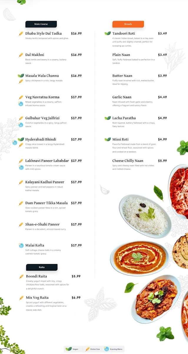 Menu photo 1