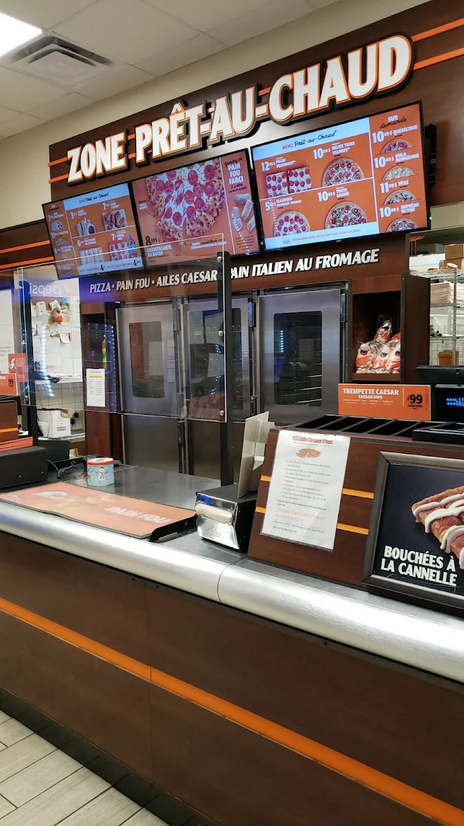 Menu, Little Caesars Pizza Mascouche