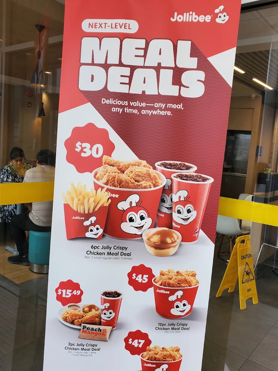 Menu, Jollibee