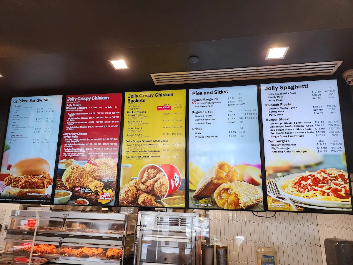 Menu, Jollibee