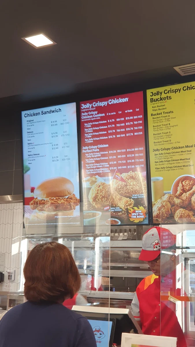 Menu, Jollibee