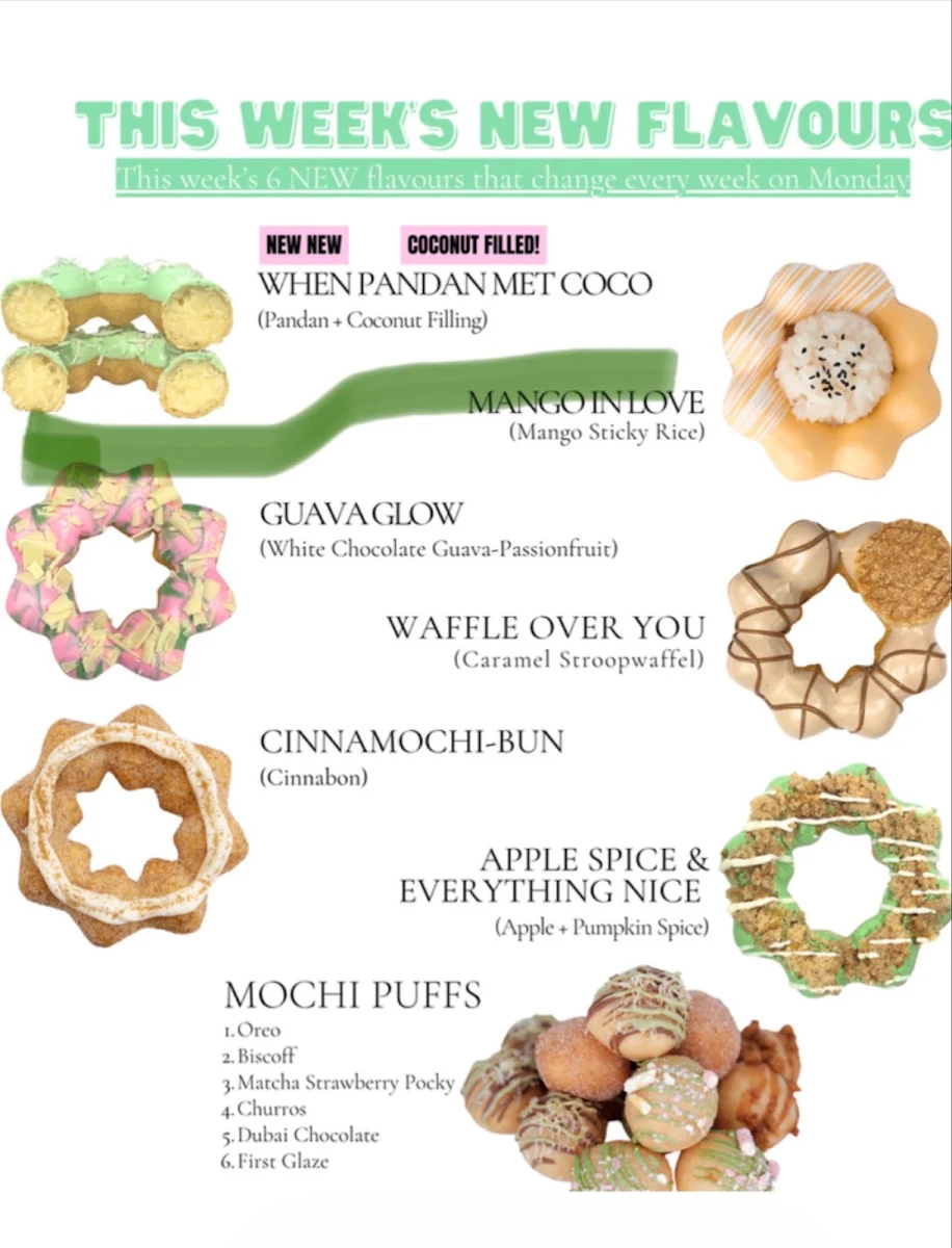 Menu, Marry Me Mochi