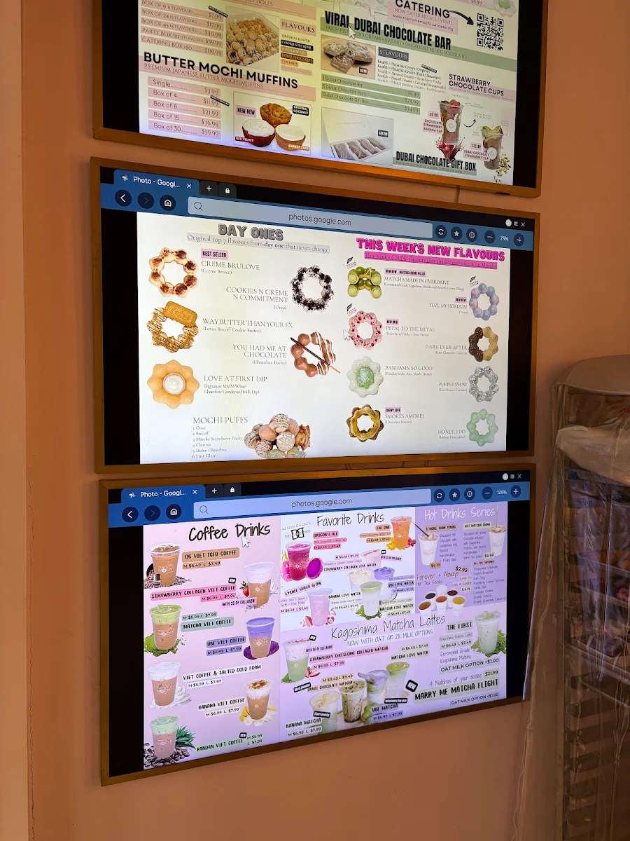 Menu, Marry Me Mochi