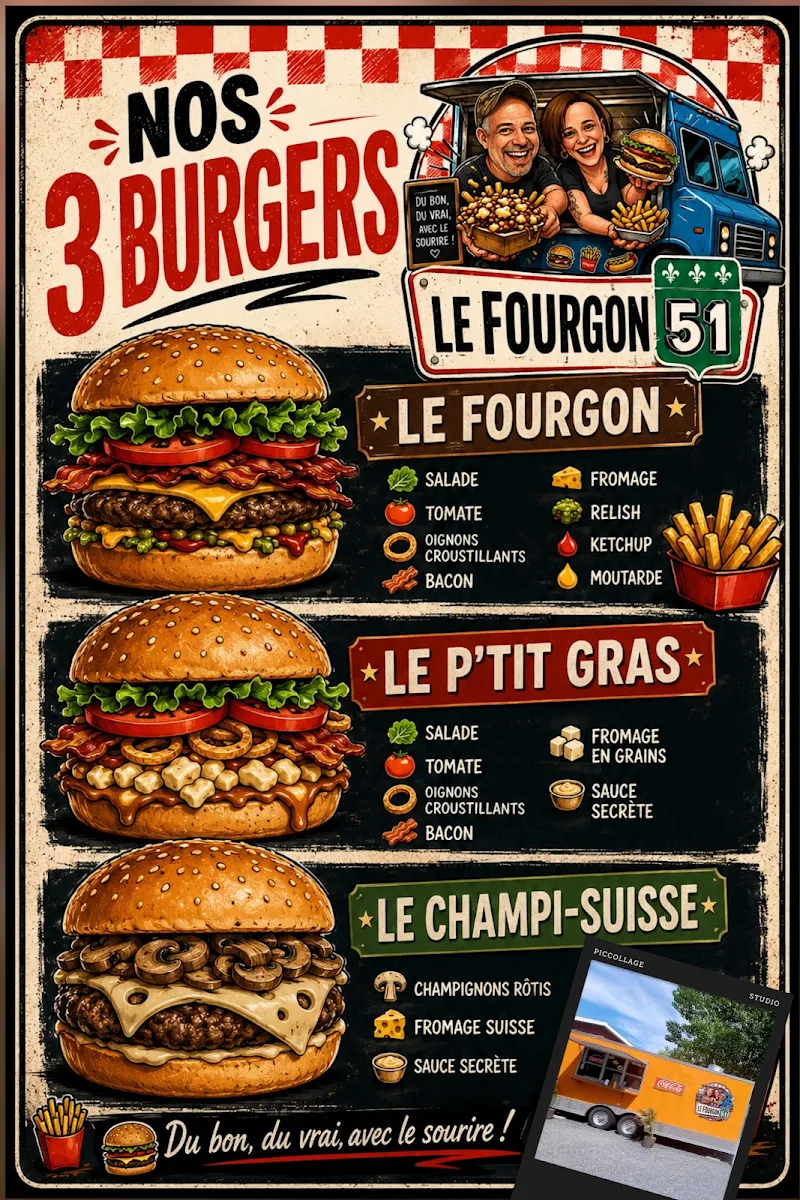 Menu, Le Fourgon 51
