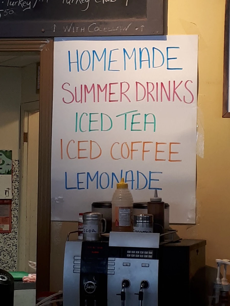 Menu, Market Cafe
