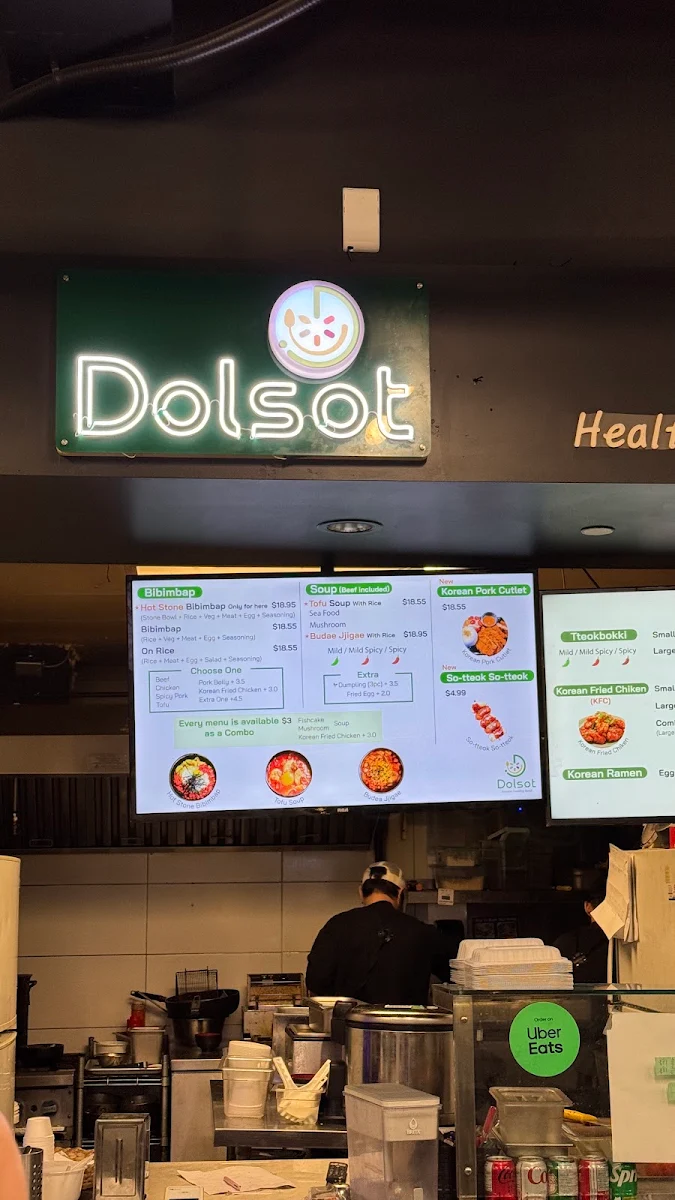 Menu, Dolsot(bibiko inc)