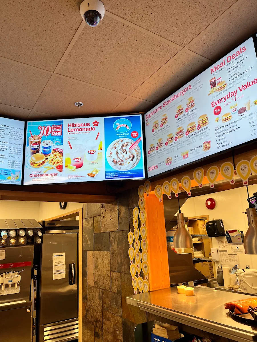 Menu, Dairy Queen Grill & Chill