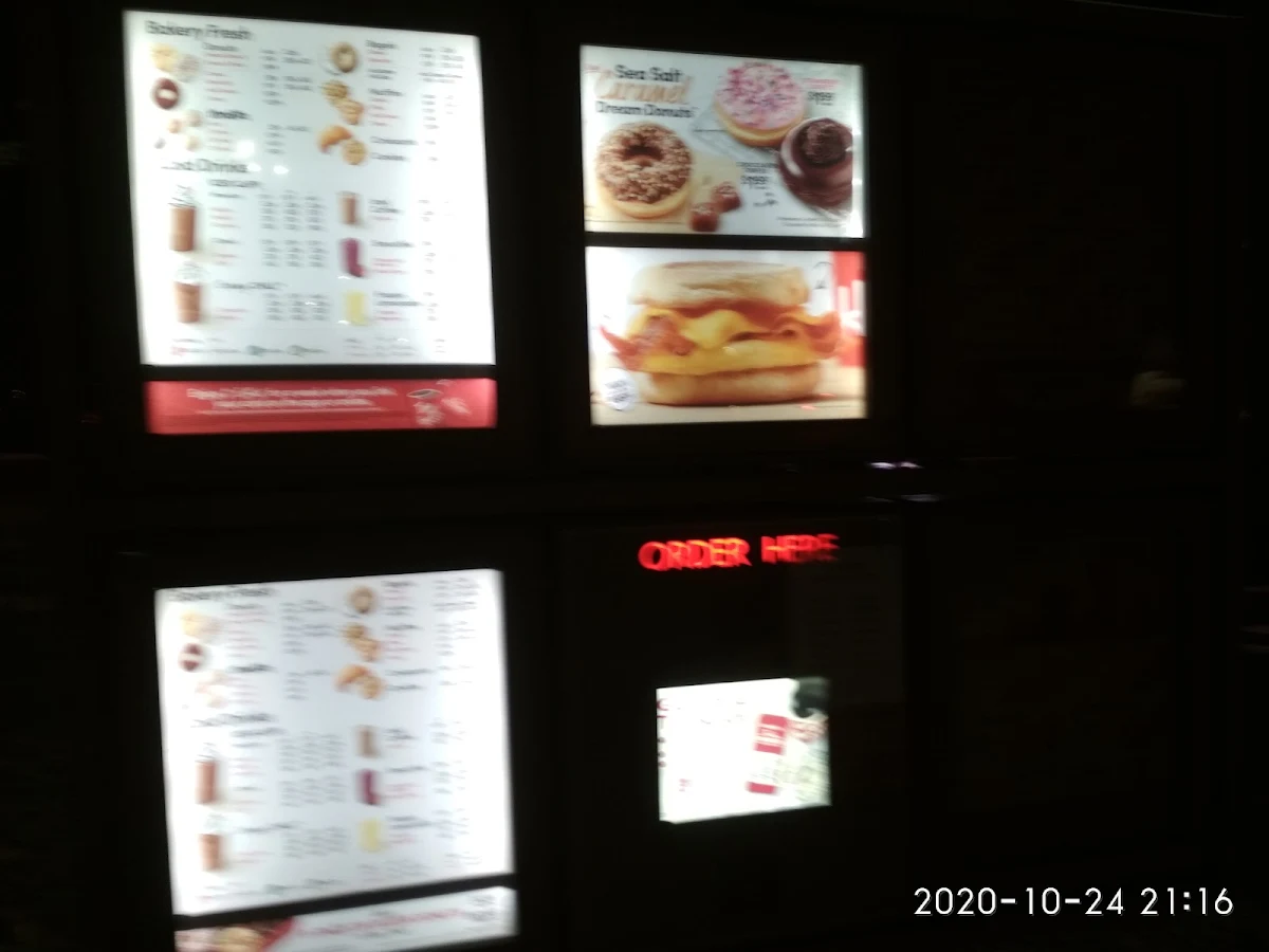 Menu, Tim Hortons