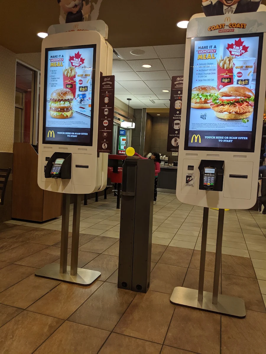 Menu, McDonald's
