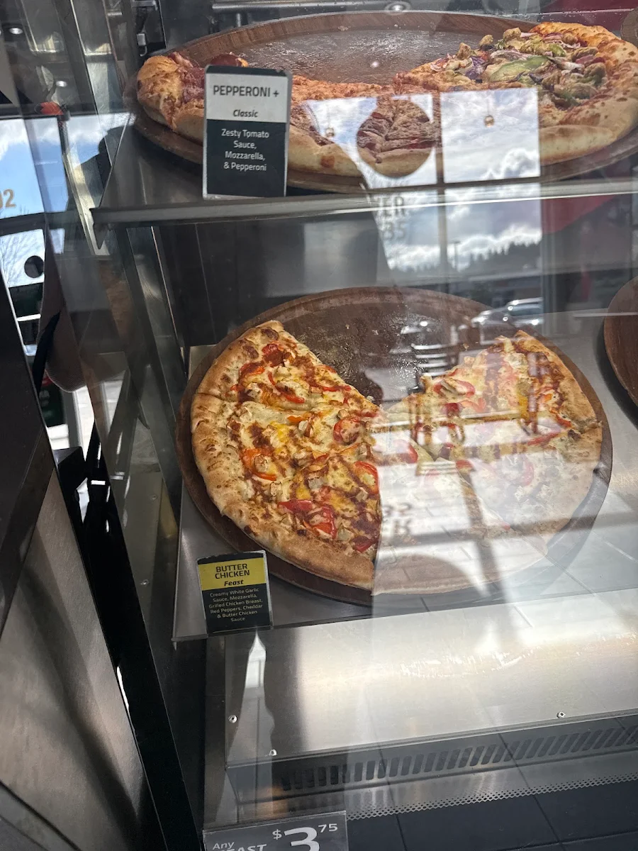 Menu, Freshslice Pizza