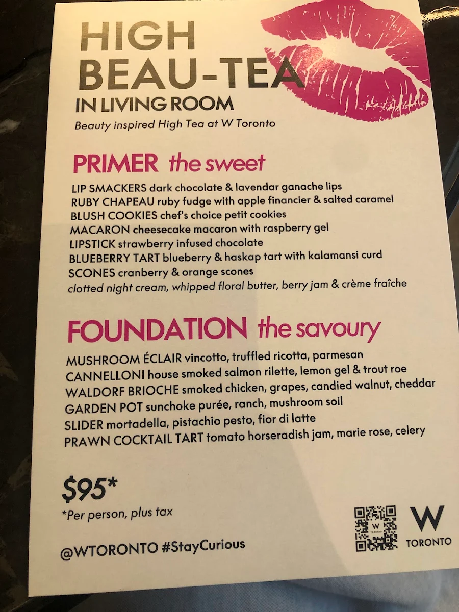 Menu, Living Room