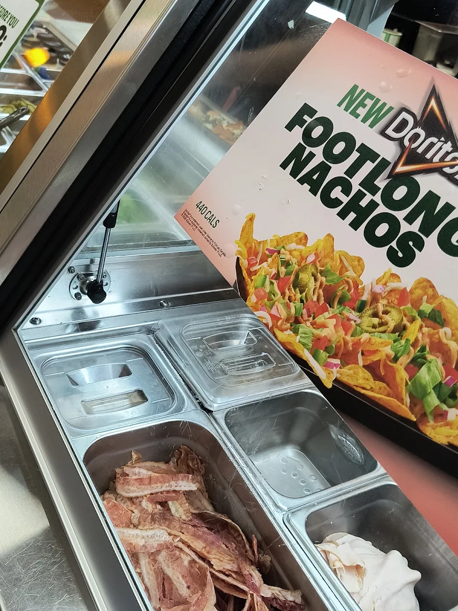 Menu, Subway