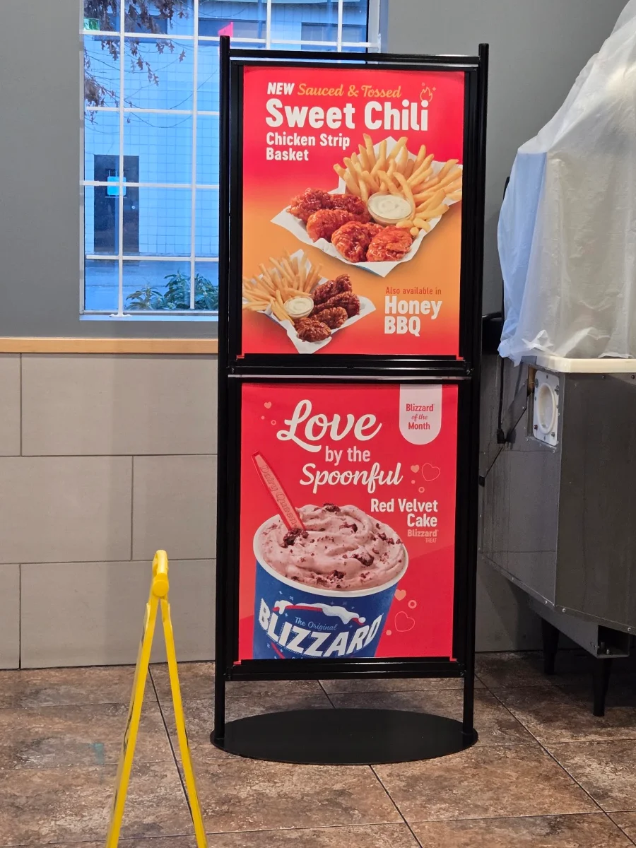 Menu, Dairy Queen Grill & Chill