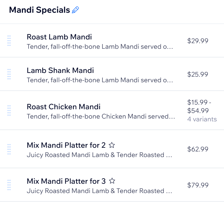 Menu, Salt & Steak Restaurant