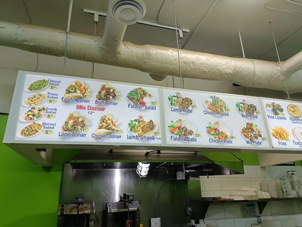 Menu, Döner Kebab