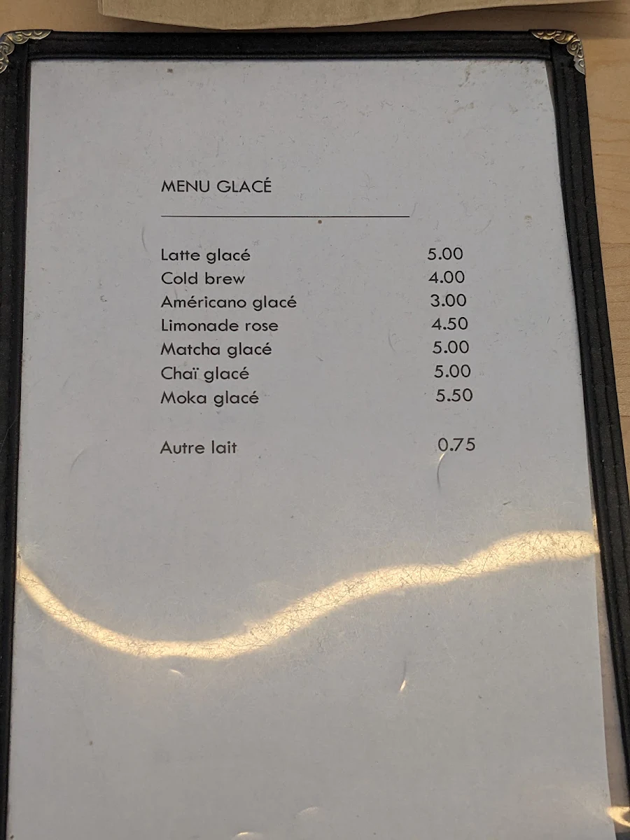 Menu, Saison des pluies