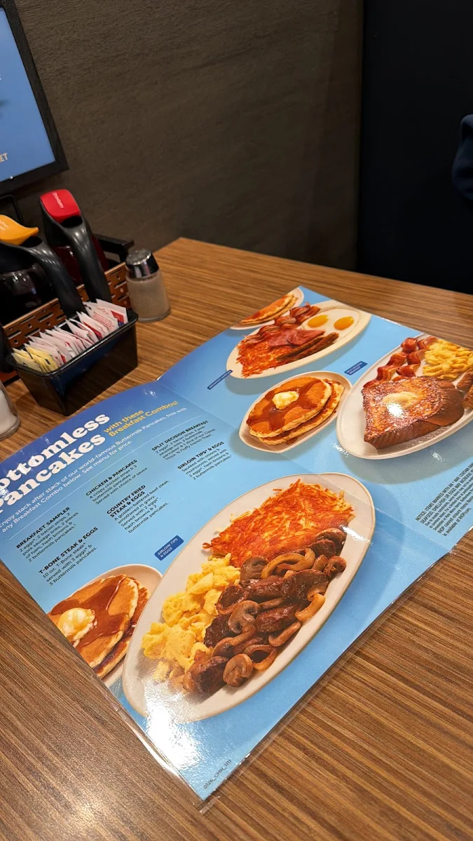 Menu, IHOP