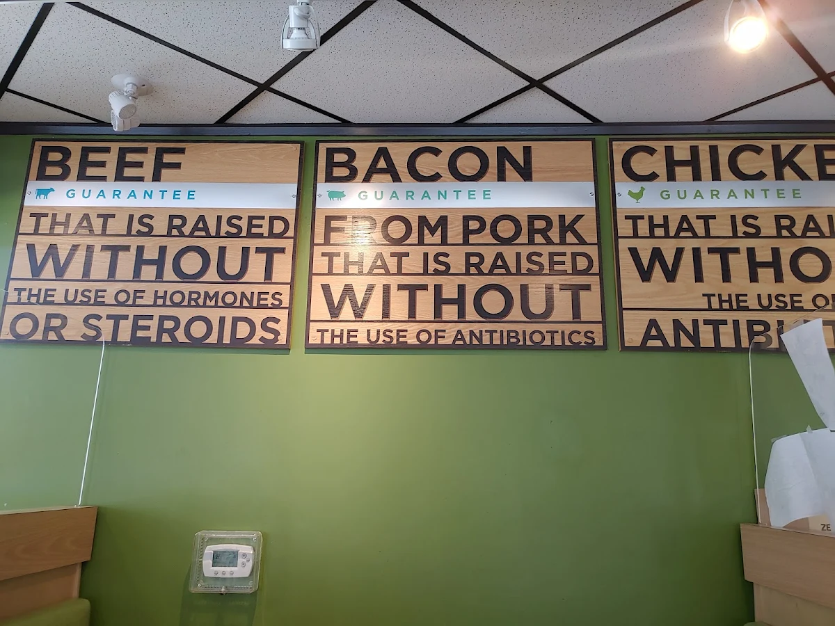 Menu, A&W Canada