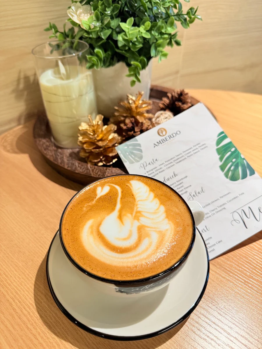 Menu, Amberdo Cafe and Bakery