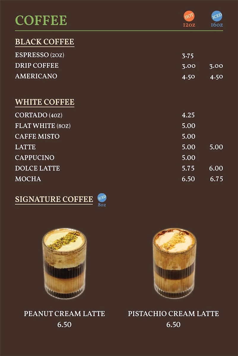 Menu, PIKNIC CAFE (In BRIO)