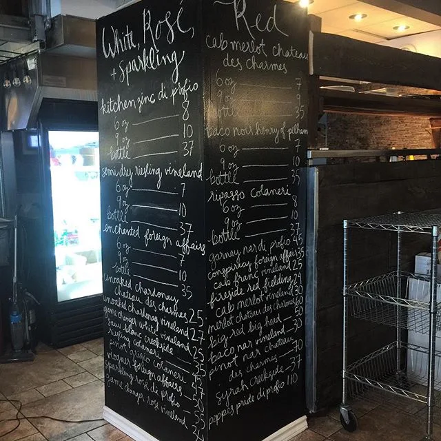 Menu, Twenty Kitchen & Bar