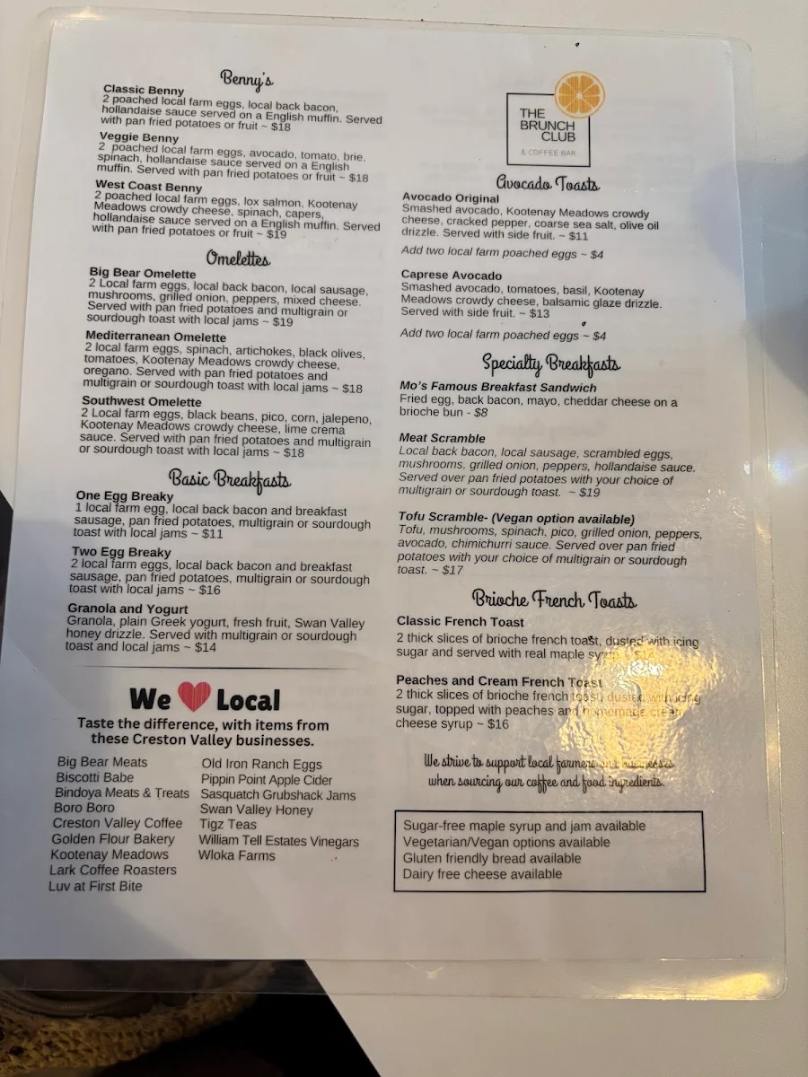 Menu photo 1