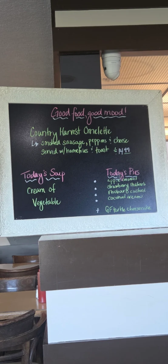 Menu, The Spot Restaurant