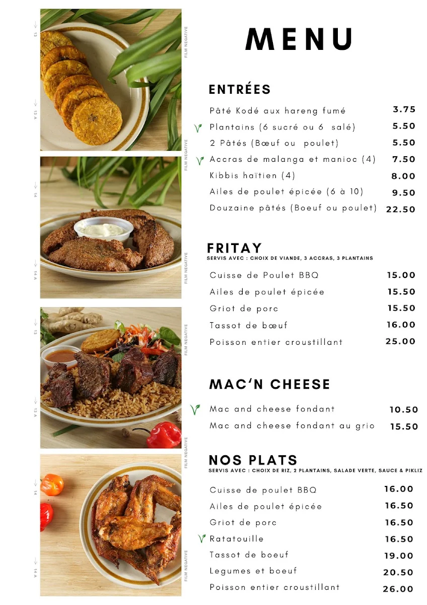 Menu photo 1