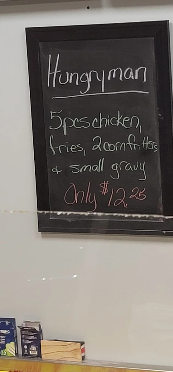 Menu, Chicken On The Way - Crowfoot