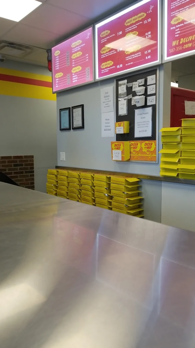 Menu, Chicken On The Way - Crowfoot