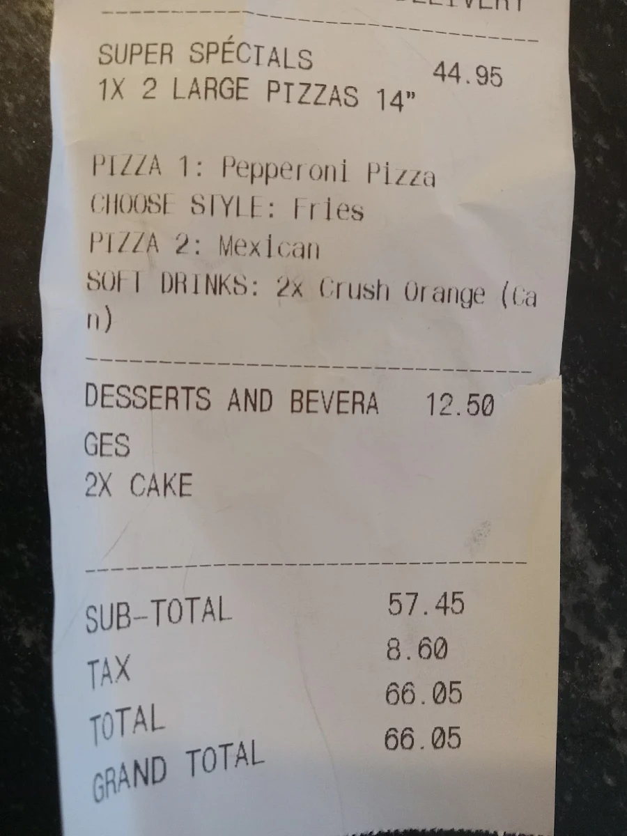 Menu, ACROPOLIS PIZZA - Resto Grec / Italien