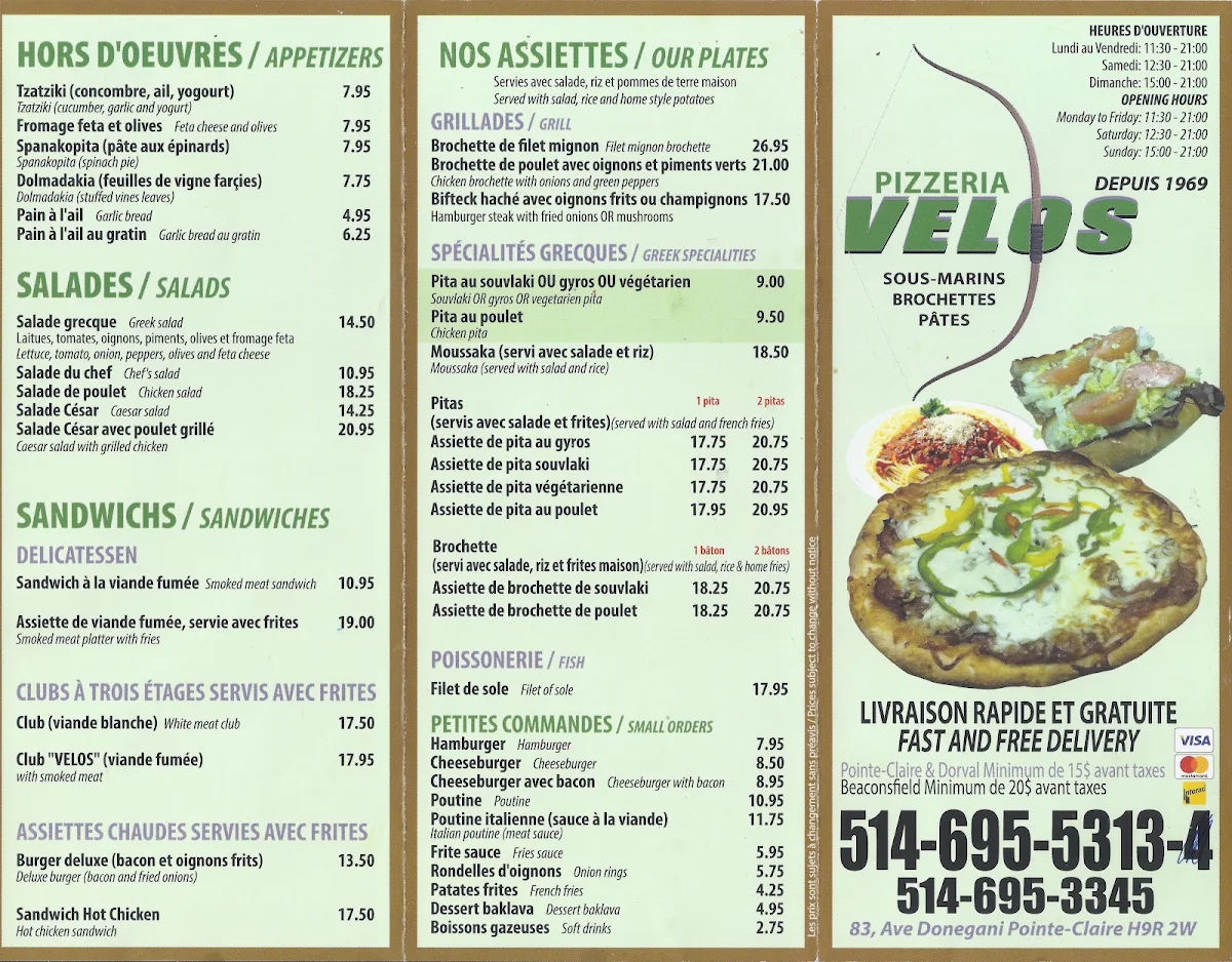 Menu photo 1